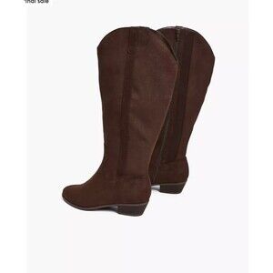 9W Lane Bryant Wide Calf Dream Cloud Western Tall Boot